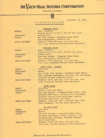 Sales Brochure                          